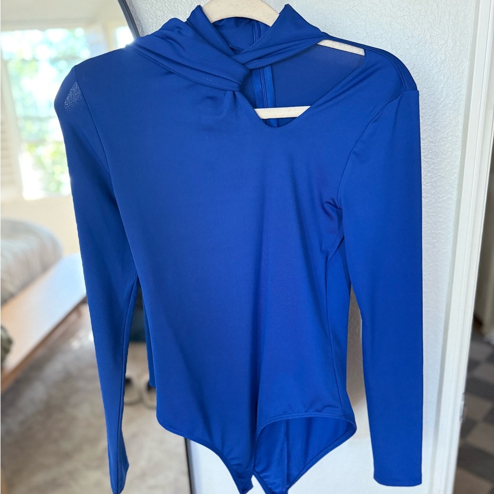 Blue Long Sleeve Women's Top